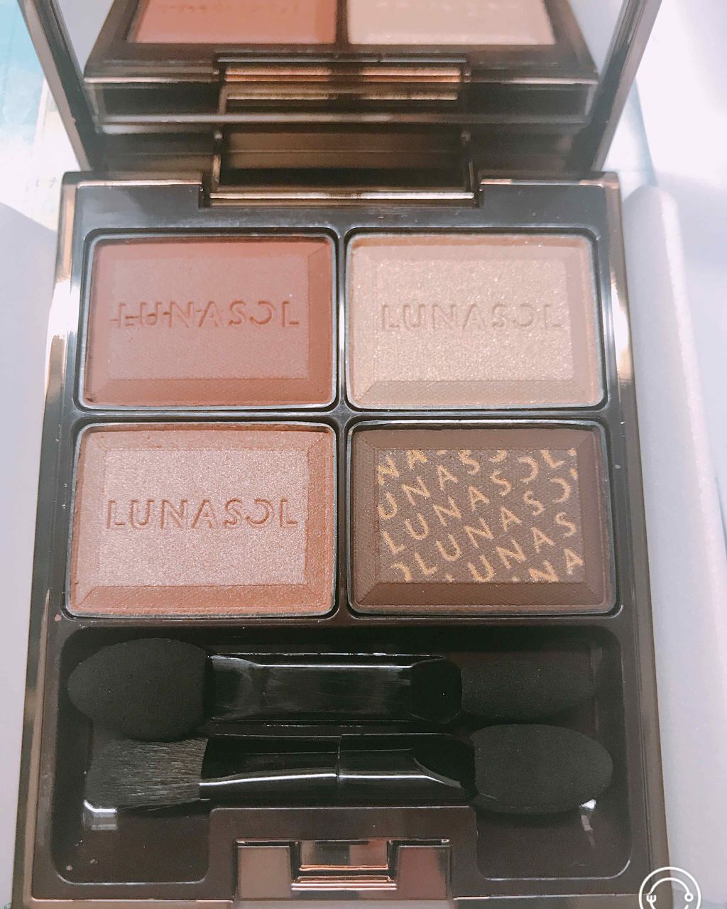 セレクション・ドゥ・ショコラアイズ/LUNASOL/アイシャドウパレットを使ったクチコミ(1枚目)