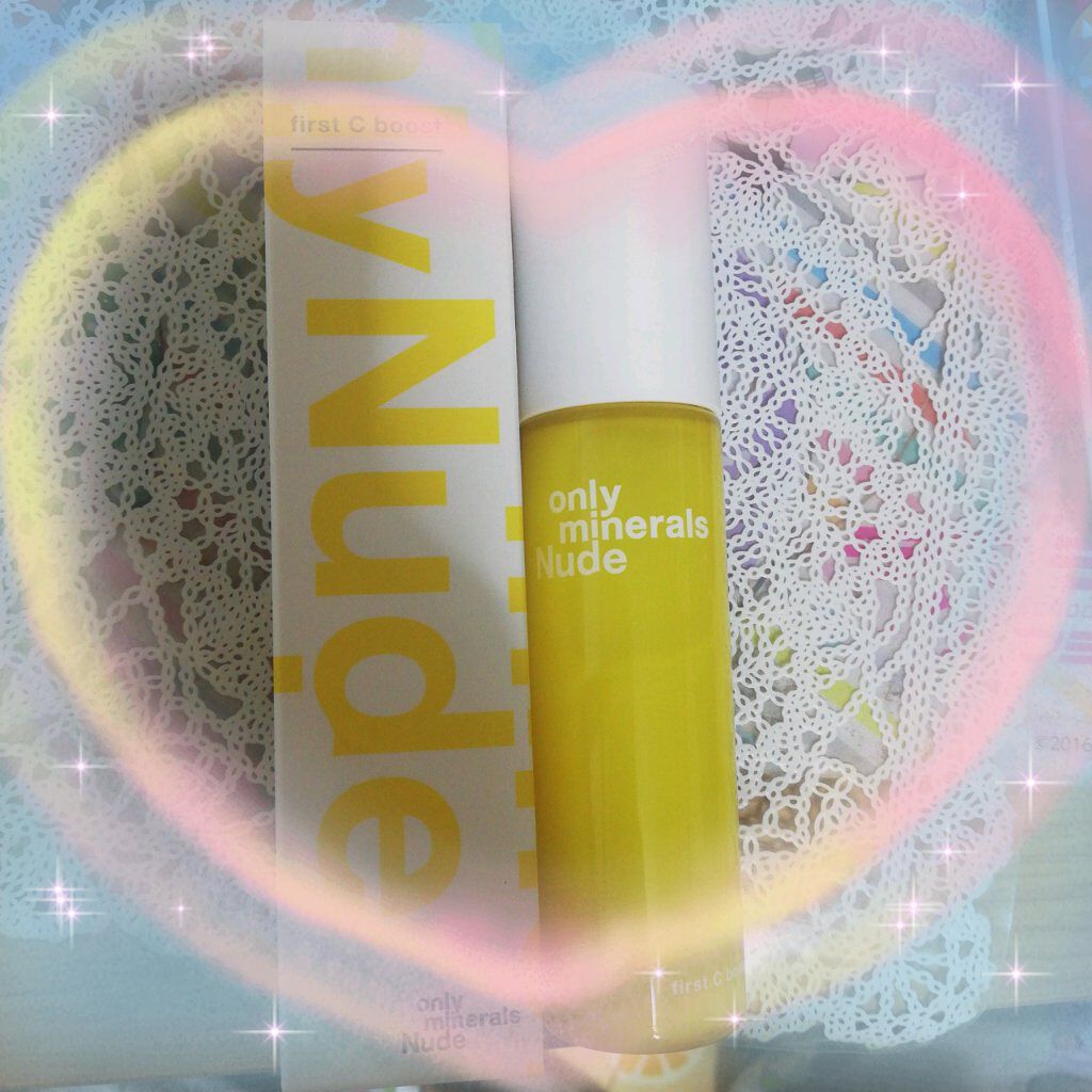 Nude ファーストCブースト/ONLY MINERALS/美容液を使ったクチコミ(1枚目)
