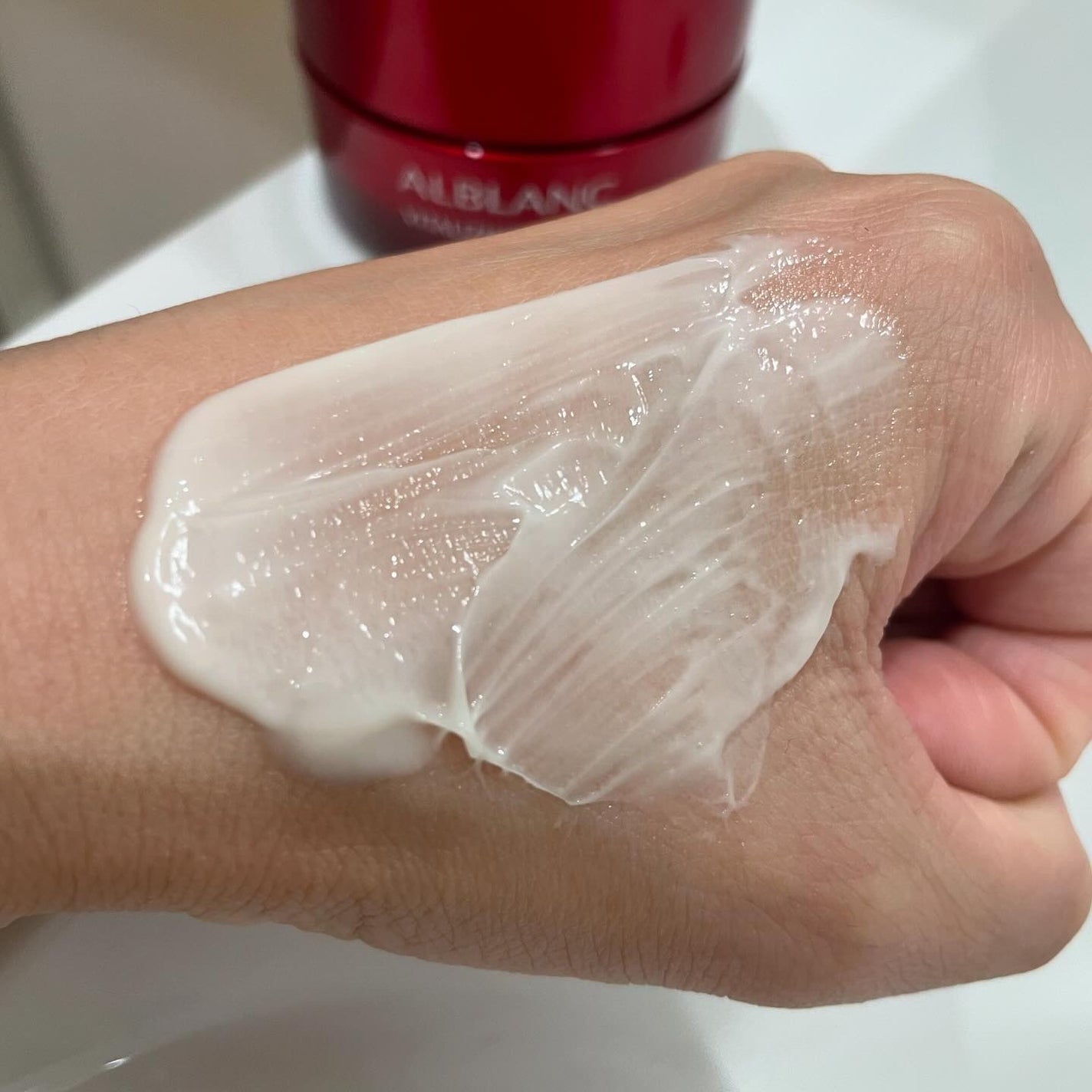 バイタライジングクリーム/ALBLANC/フェイスクリームを使ったクチコミ(7枚目)