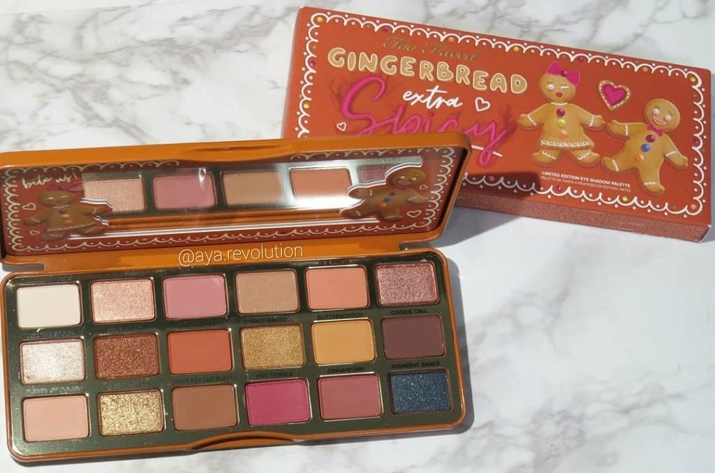 ジンジャーブレッド エクストラ スパイシー アイシャドウ パレット/Too Faced/メイクアップキットを使ったクチコミ（1枚目）