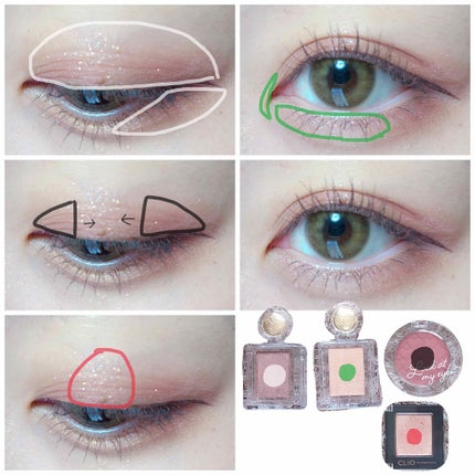 ルックアット マイアイ カフェ/ETUDE/単色アイシャドウを使ったクチコミ(3枚目)