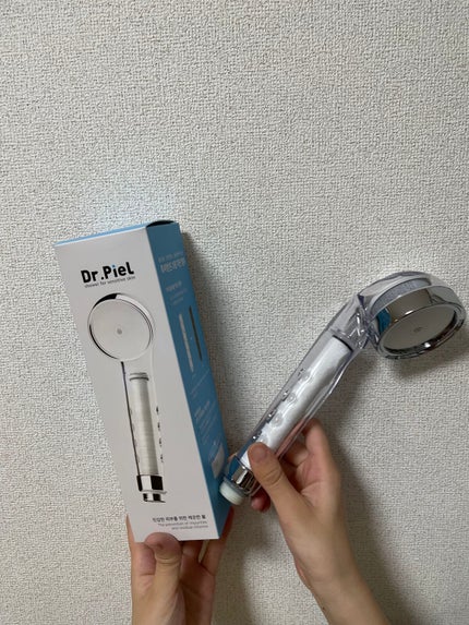 2重フィルター ドクターピーエル オリジナル シャワーヘッド/Dr.piel/シャワーヘッドを使ったクチコミ(2枚目)
