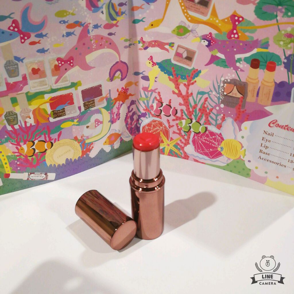 メルティールミナスルージュ（ティントタイプ）/キャンメイク/リップティントを使ったクチコミ（1枚目）