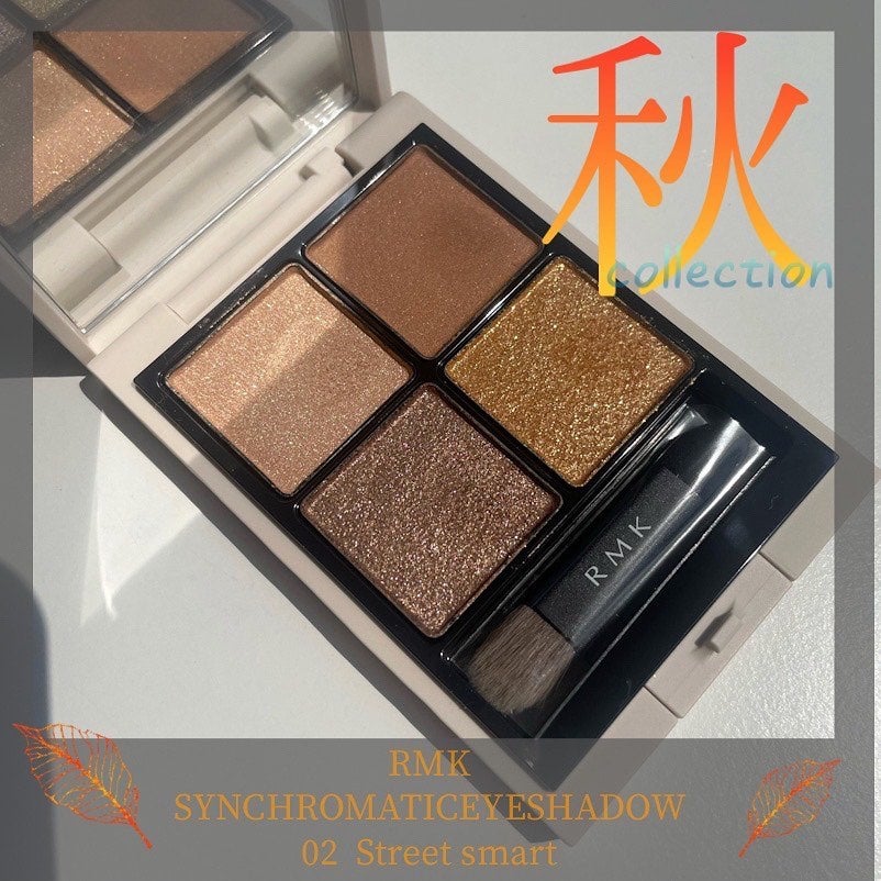 RMK シンクロマティック アイシャドウパレット/RMK/アイシャドウパレットを使ったクチコミ(1枚目)