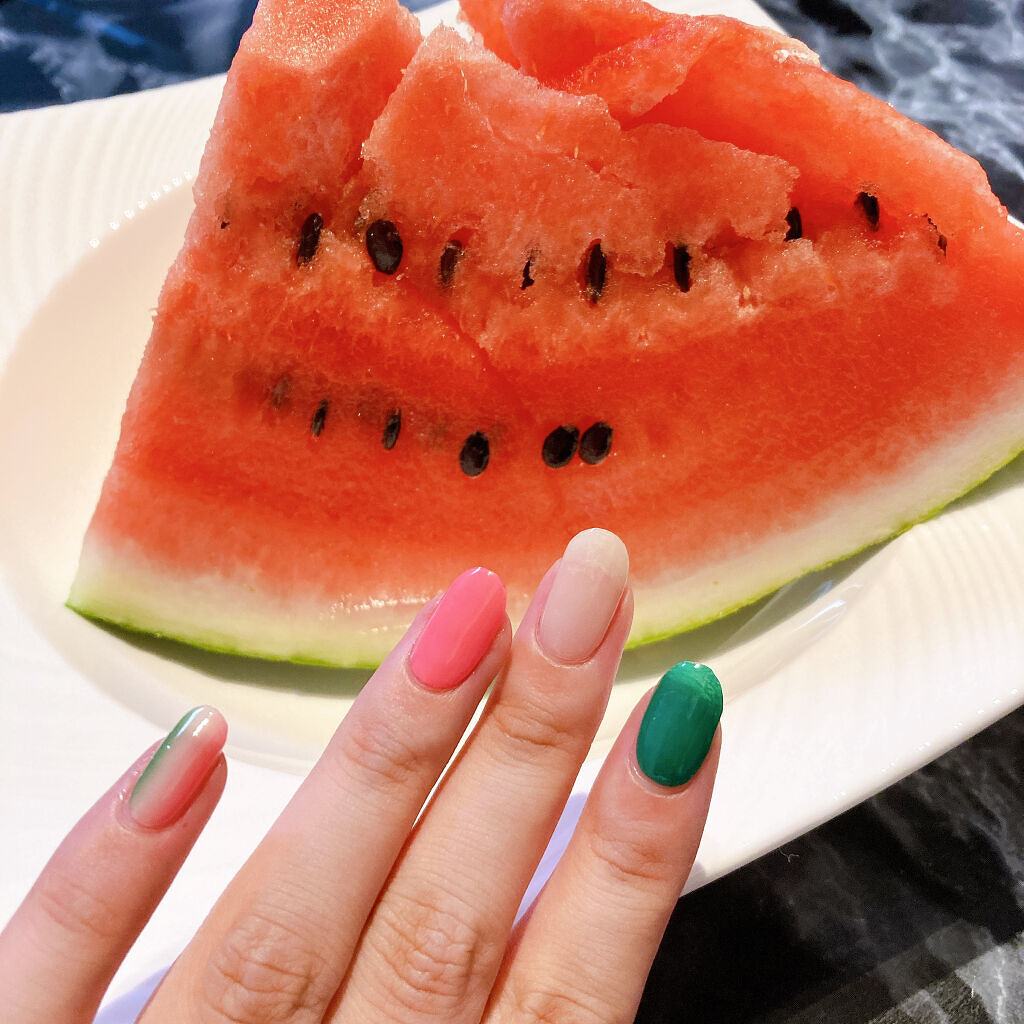 セミキュアジェルネイル（ハンド）/ohora/ネイルシールを使ったクチコミ（2枚目）