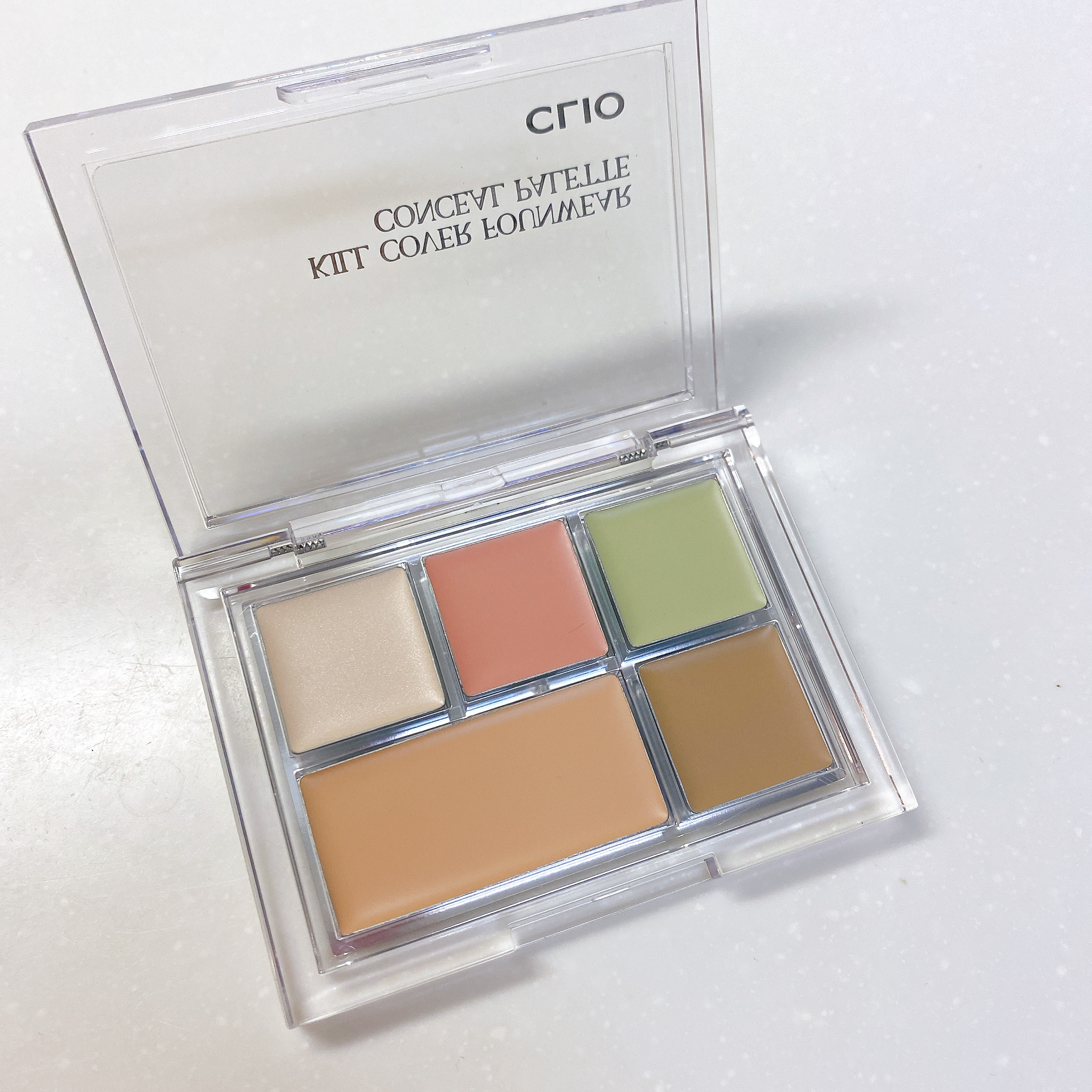 キル カバー ファンウェア コンシール パレット 02 DELIGHT/CLIO/パレットコンシーラーを使ったクチコミ（2枚目）