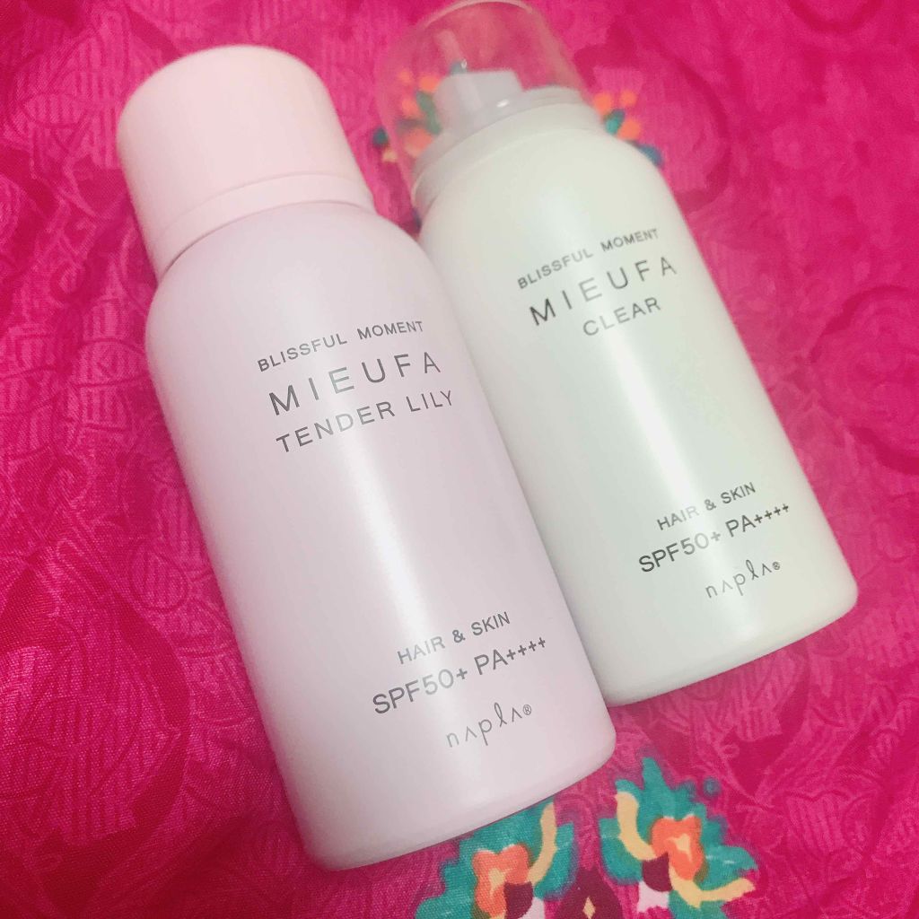 ミーファ フレグランスUVスプレー クリア/MIEUFA/日焼け止めミスト・スプレーを使ったクチコミ(1枚目)