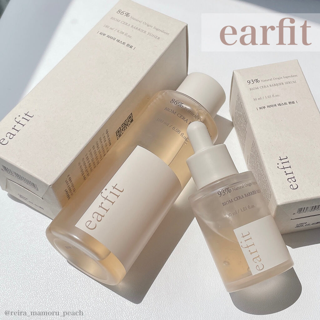 バイオム セラ バリア トナー/earfit/化粧水を使ったクチコミ（1枚目）