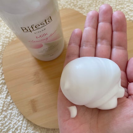 もっちりミルク泡クレンジング/ビフェスタ/クレンジングを使ったクチコミ(4枚目)