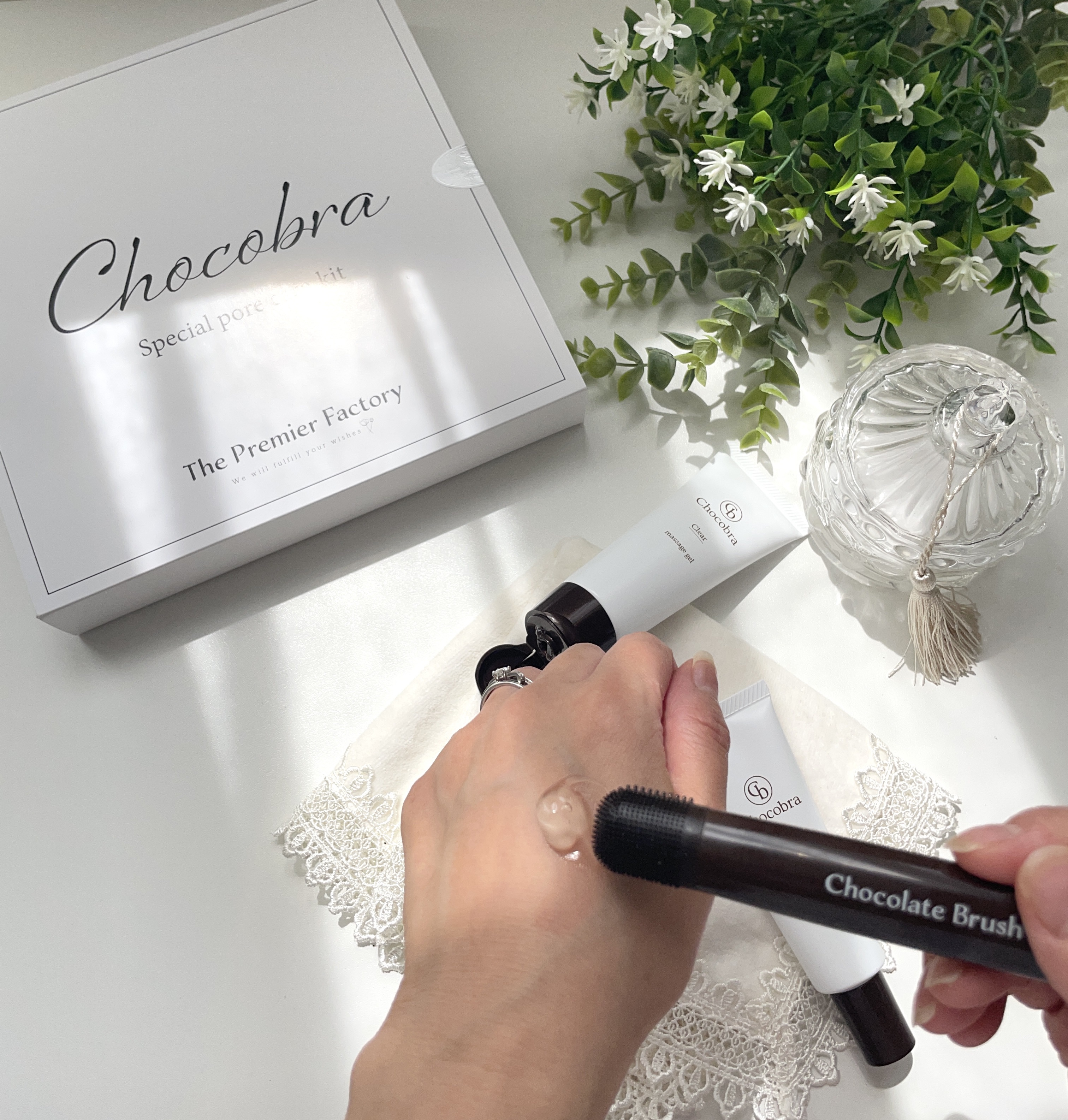 チョコブラ スペシャル毛穴ケアセット/Chocobra/スキンケアキットを使ったクチコミ（2枚目）