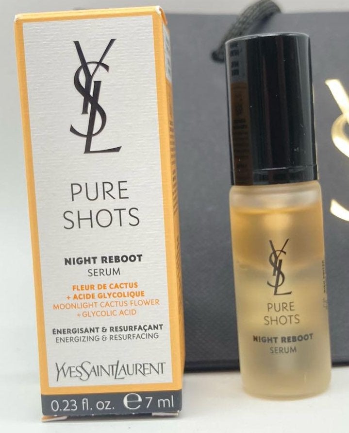 ピュアショット ナイト リチャージセラム/YVES SAINT LAURENT BEAUTE/美容液を使ったクチコミ(1枚目)