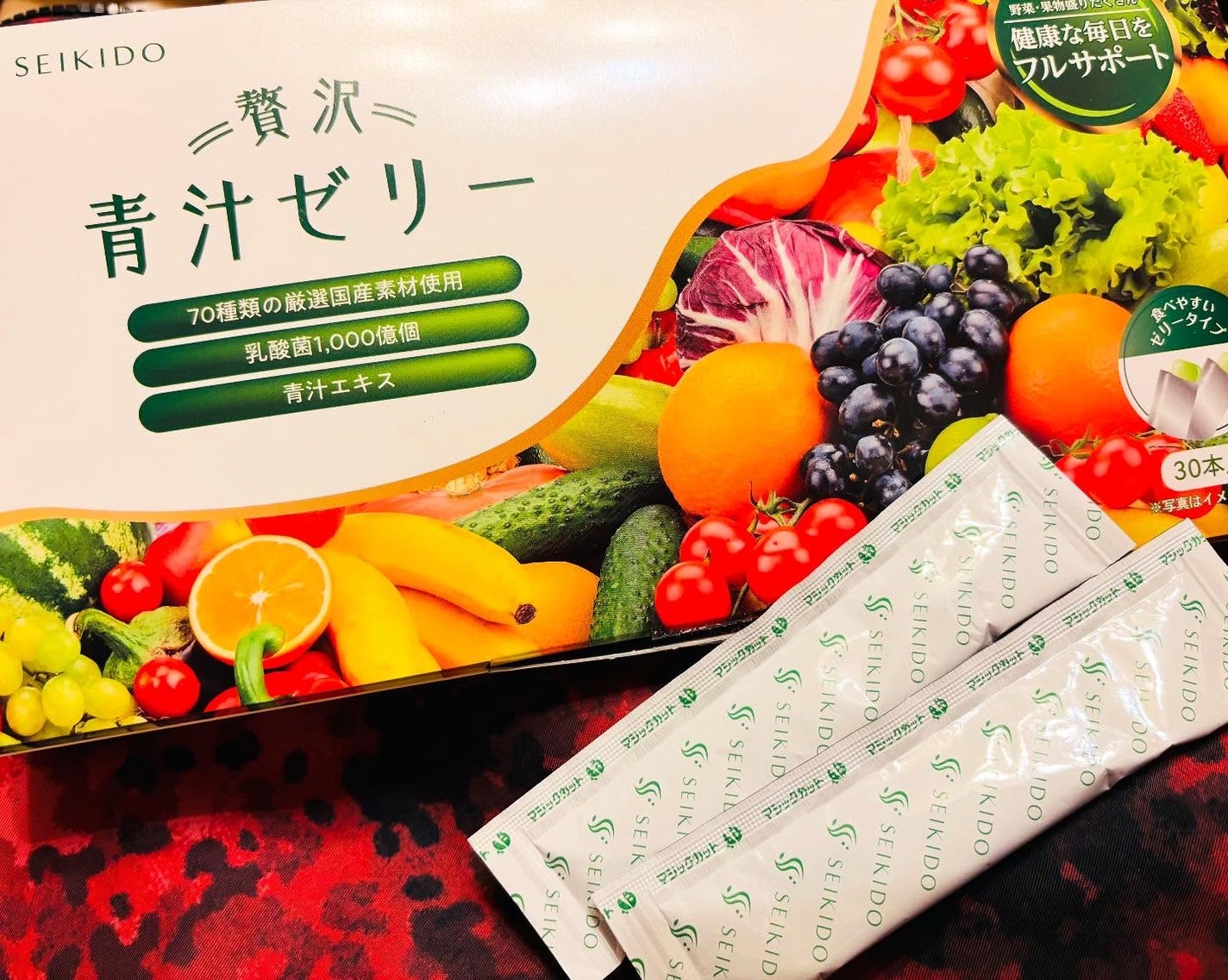 chiekotan on LIPS 「おいしく食べる青汁、贅沢青汁ゼリー @seikido_offi..」(1枚目)