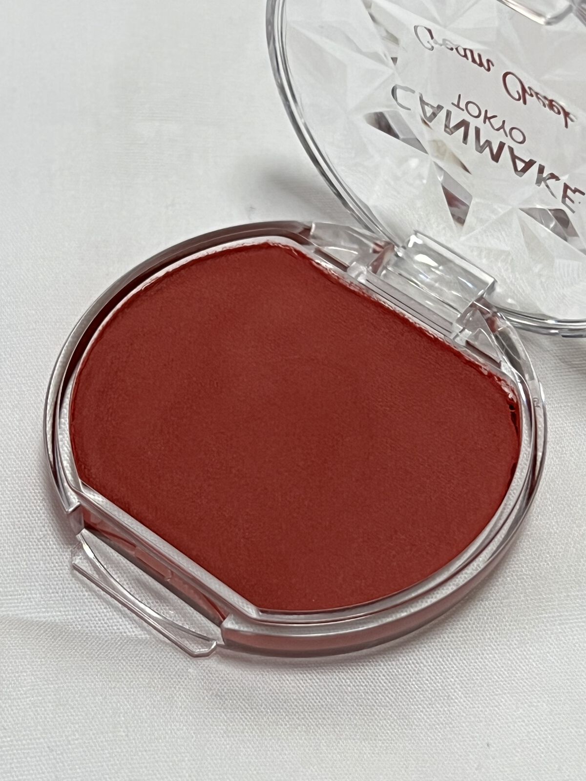 クリームチーク（マットタイプ） M01 アップルコンポート/キャンメイク/ジェル・クリームチークを使ったクチコミ（2枚目）