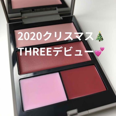 chika.beauty on LIPS 「2020私的クリスマス限定品第２弾/ついにTHREEデビューし..」（1枚目）