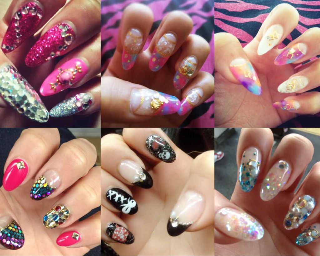 

今までのネイルの一部です💕💅
キラキラが大好きやからほぼ毎回キラキラにしてました!!
ネイルするとテンション上がりますよねー❤
今は仕事上ネイル禁止🙅🏻❌💦

私の自爪が平べったいから自爪にジェルをのせると
すぐに浮いてきて取