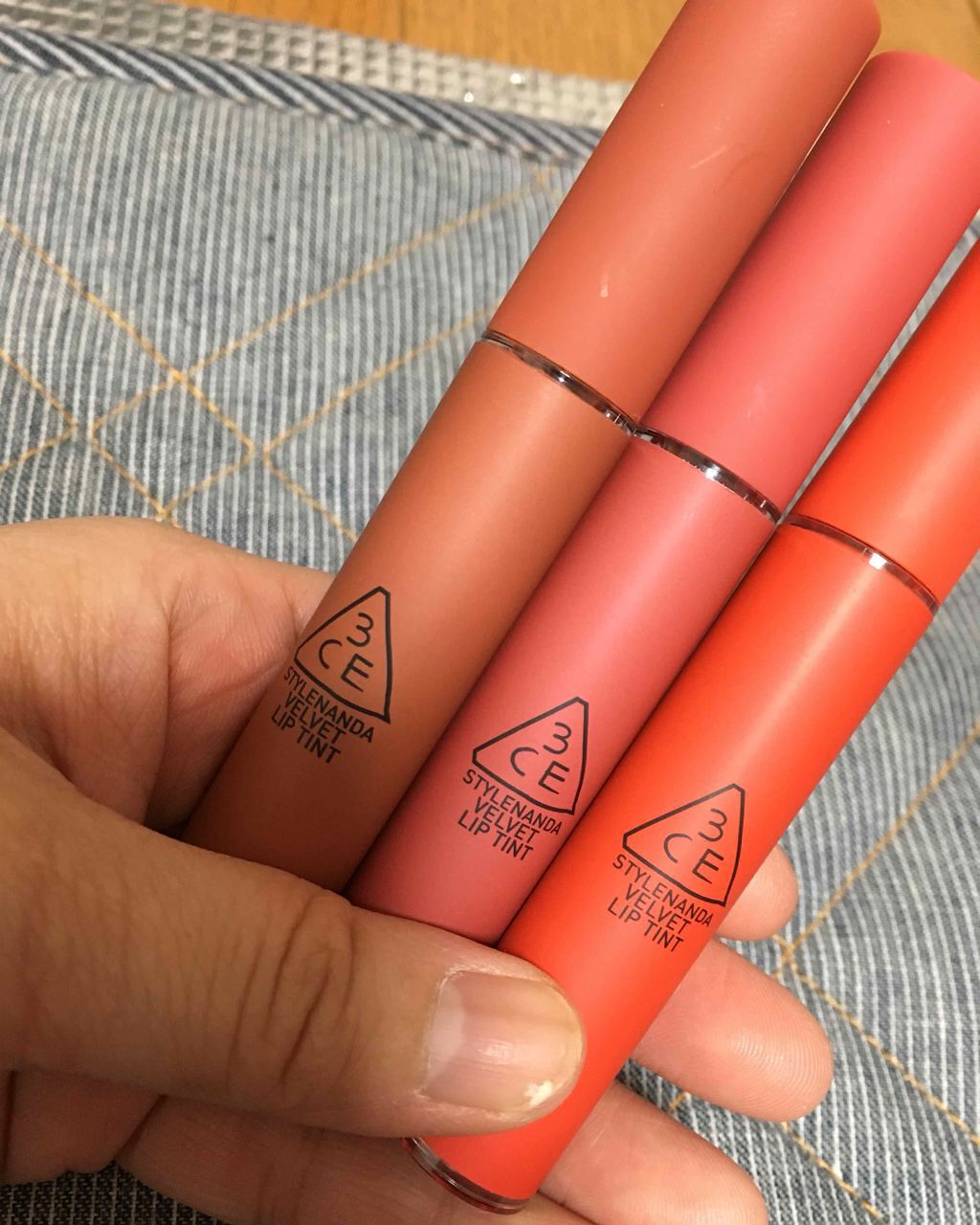 3CE ベルベット リップティント/3CE/リップティントを使ったクチコミ(1枚目)