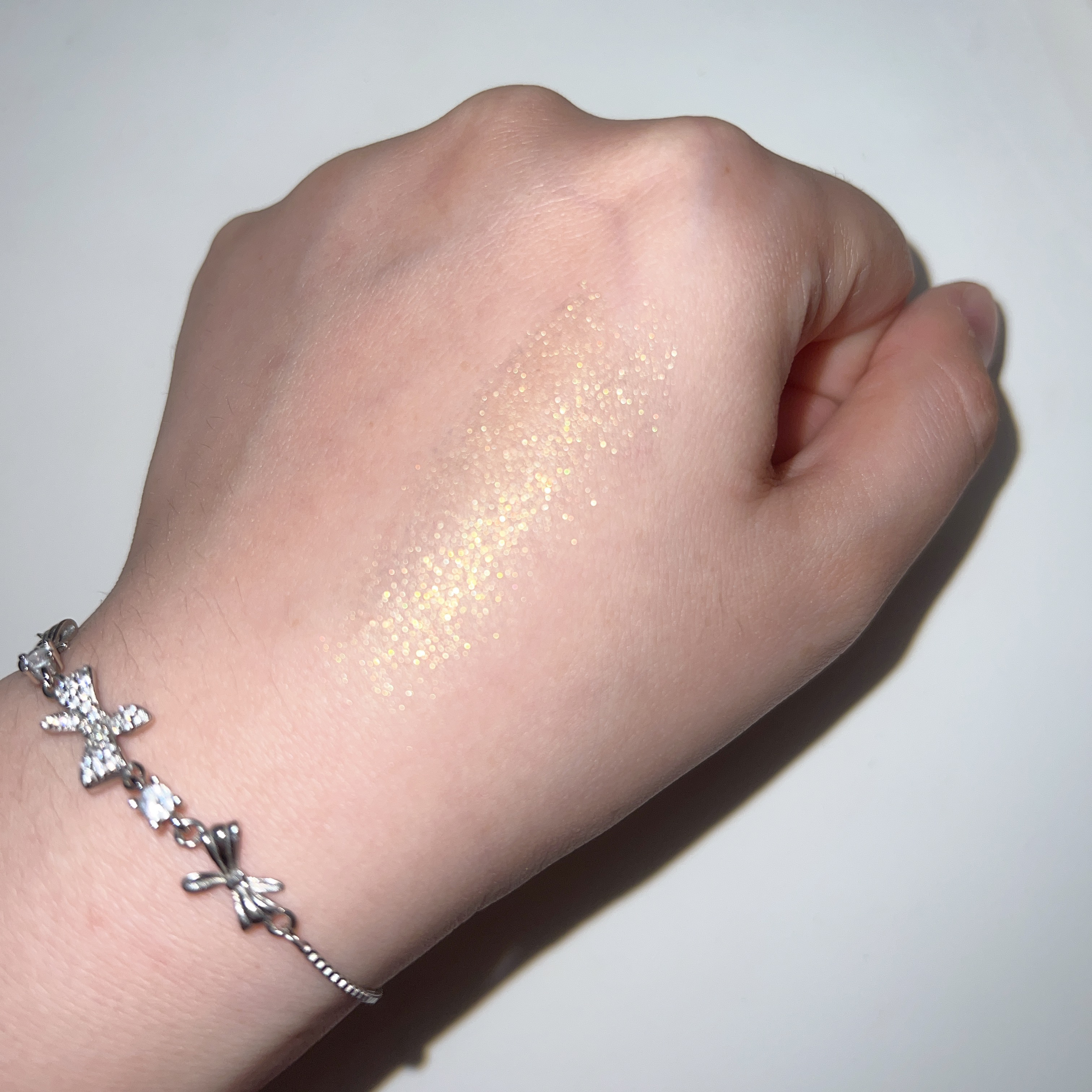 アディクション ザ アイシャドウ スパークル 007SP Gold Rush/ADDICTION/単色アイシャドウを使ったクチコミ（2枚目）