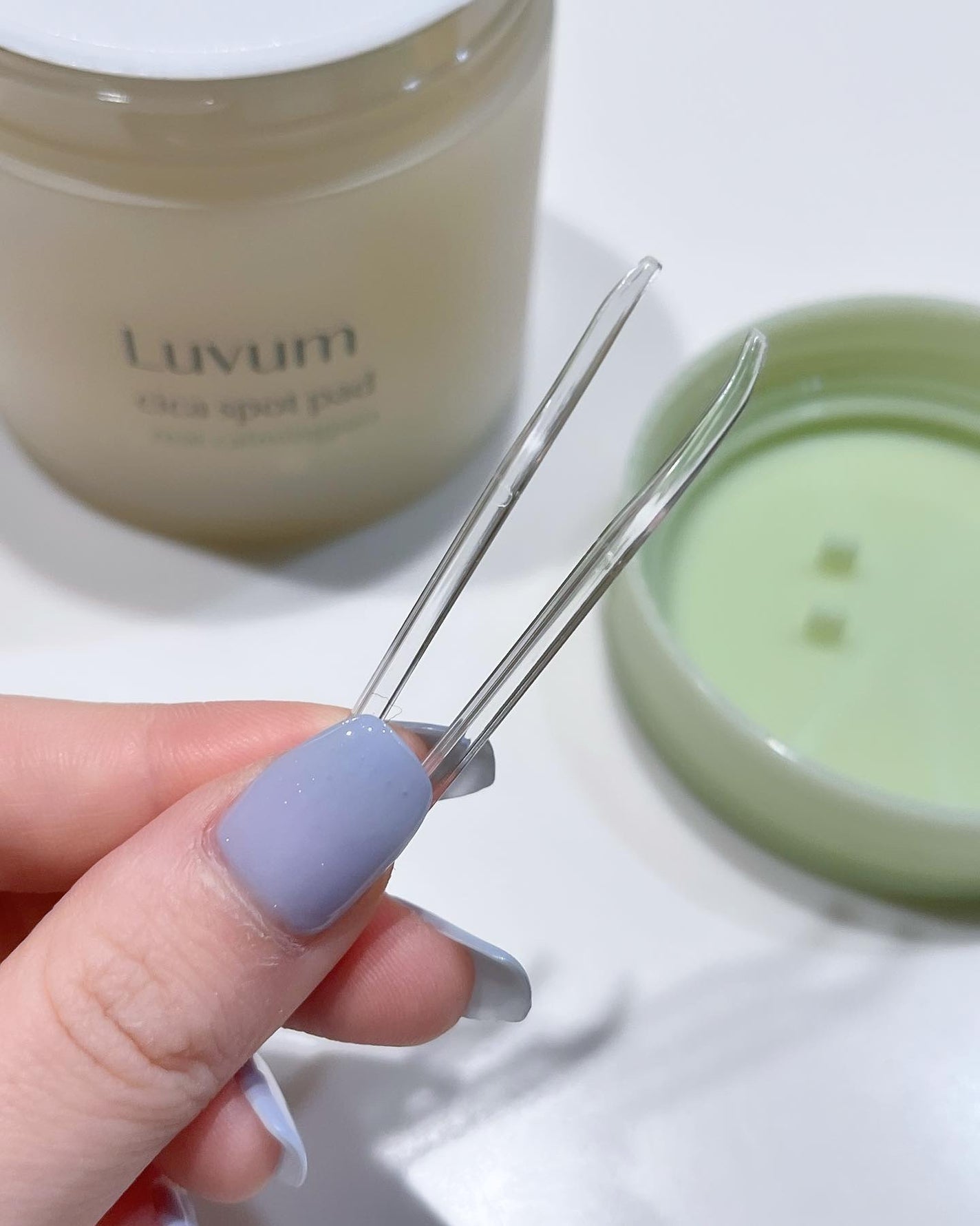 カーミングリペア若葉のシカスポットパッド/Luvum/トナーパッドを使ったクチコミ(4枚目)