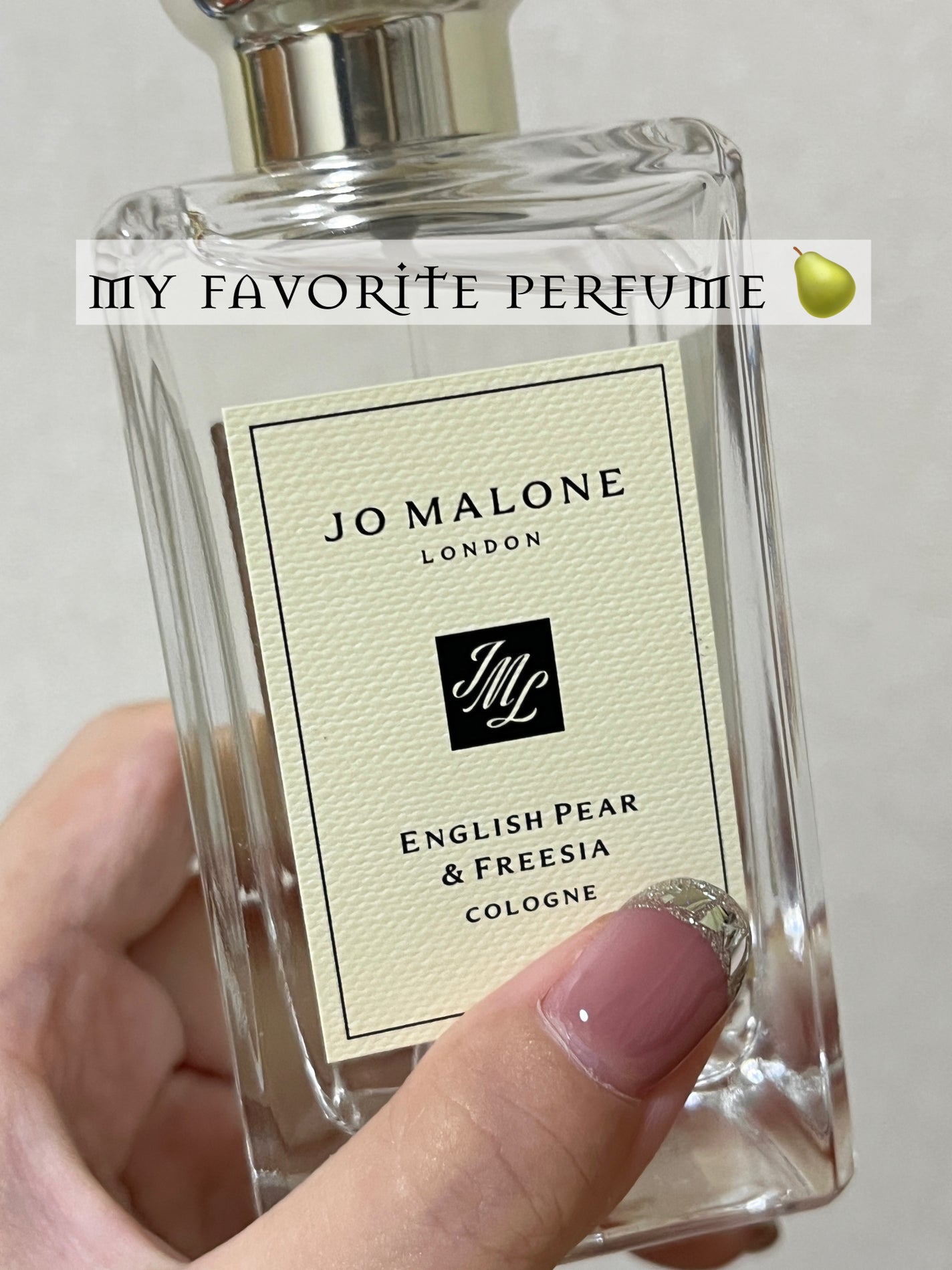 イングリッシュ ペアー&フリージア コロン/Jo MALONE LONDON/香水(レディース)を使ったクチコミ(1枚目)