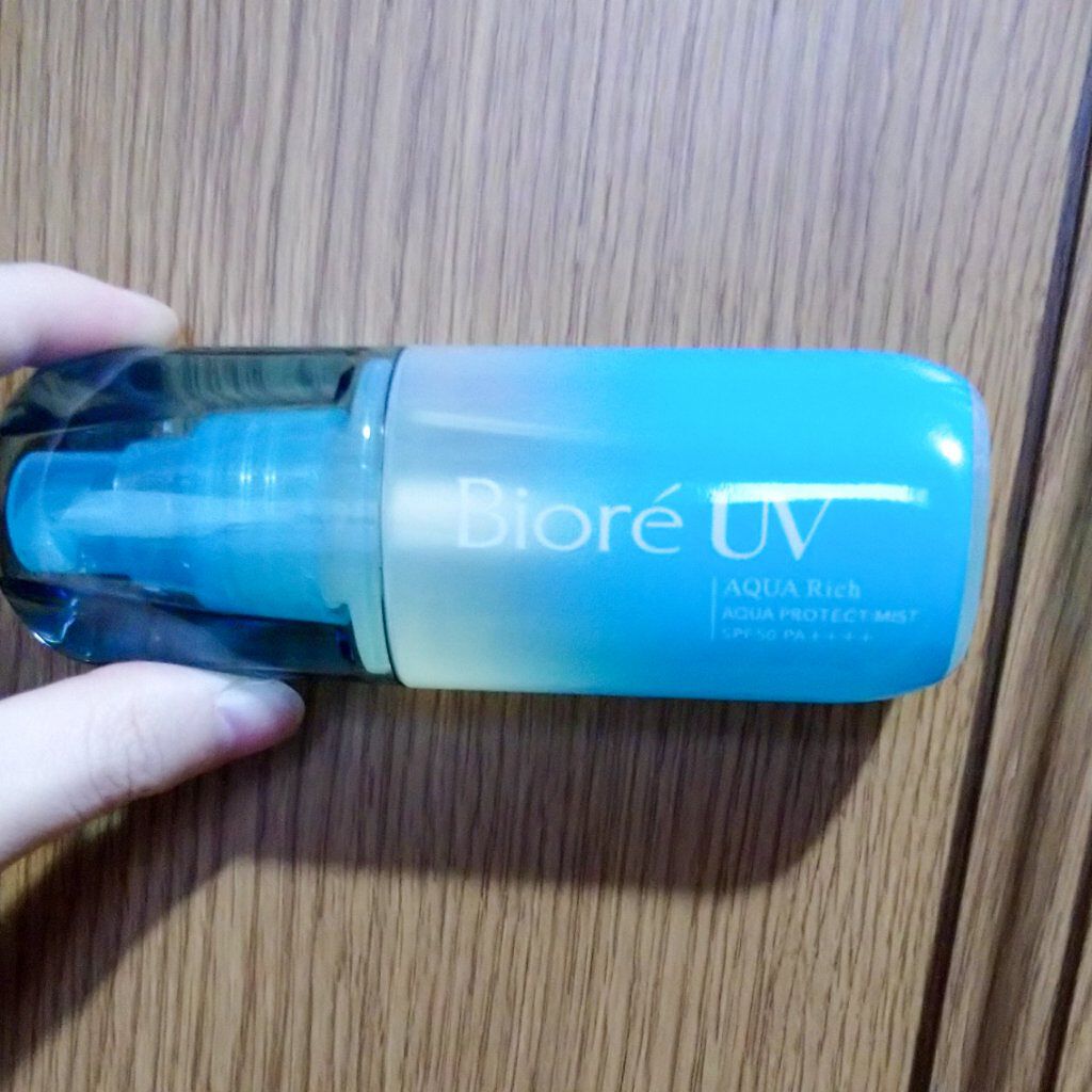 ビオレUV アクアリッチ アクアプロテクトミスト/ビオレ/日焼け止めミスト・スプレーを使ったクチコミ（1枚目）