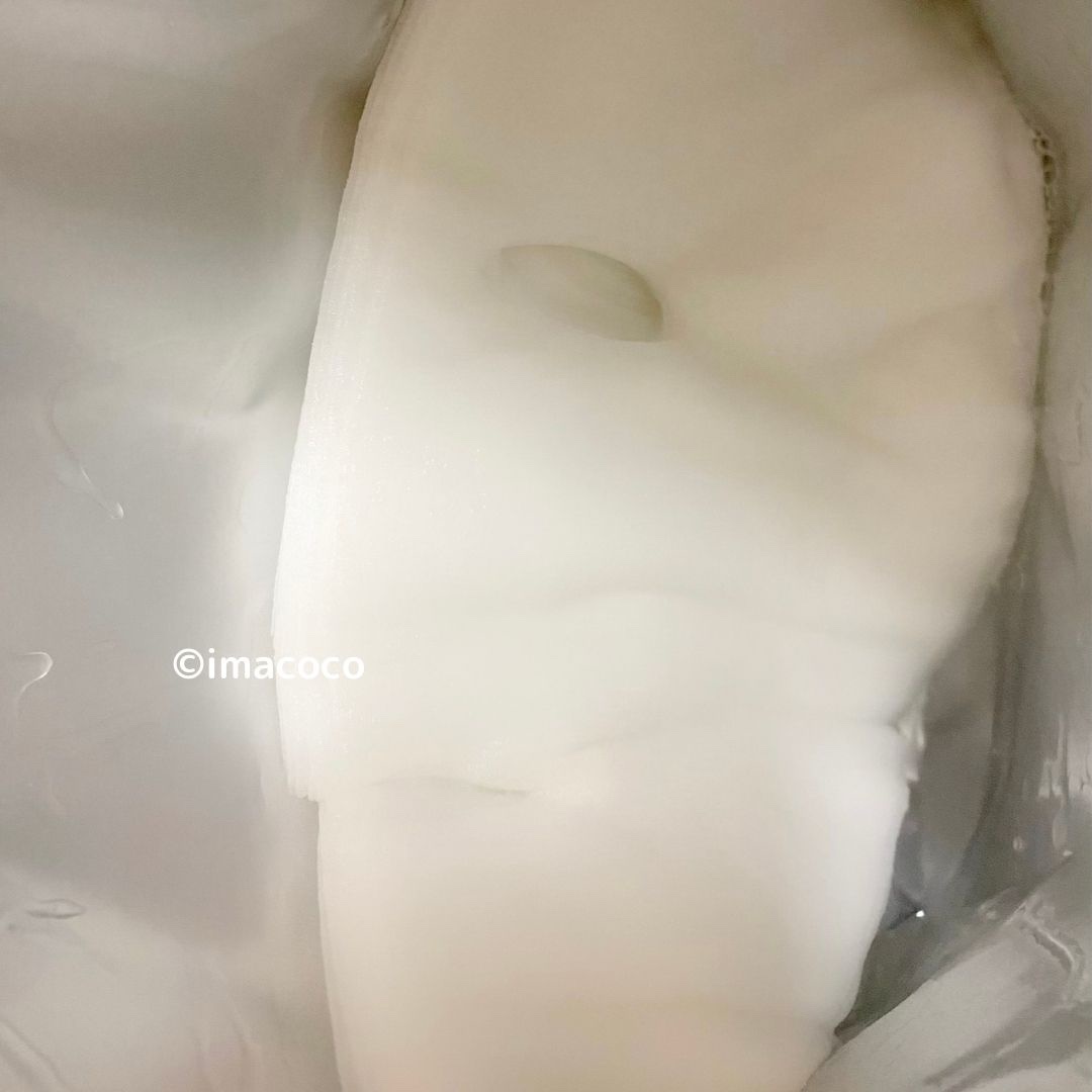 シートマスク VC100＋レチノール/CICIBELLA/シートマスク・パックを使ったクチコミ（3枚目）