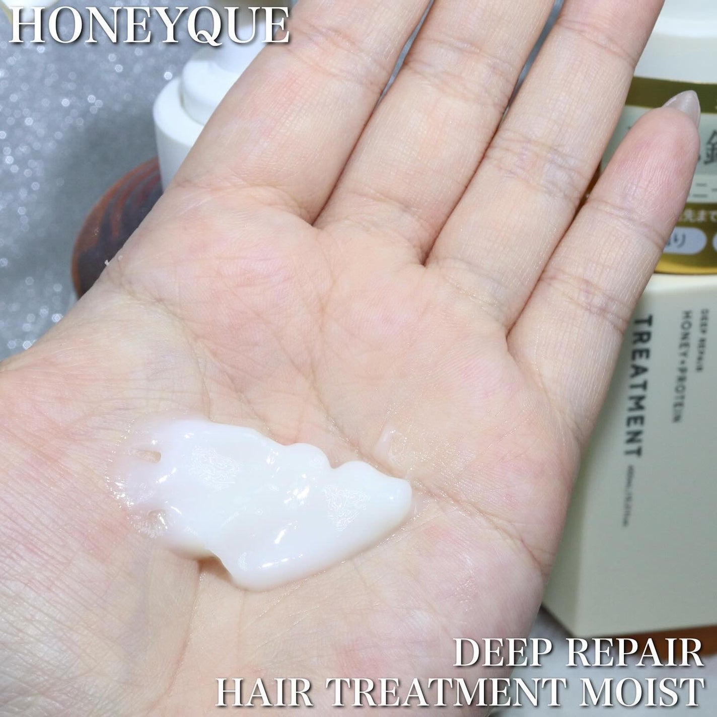 ディープリペア シャンプー モイスト/ヘアトリートメント モイスト/ハニーク/市販シャンプーを使ったクチコミ(3枚目)