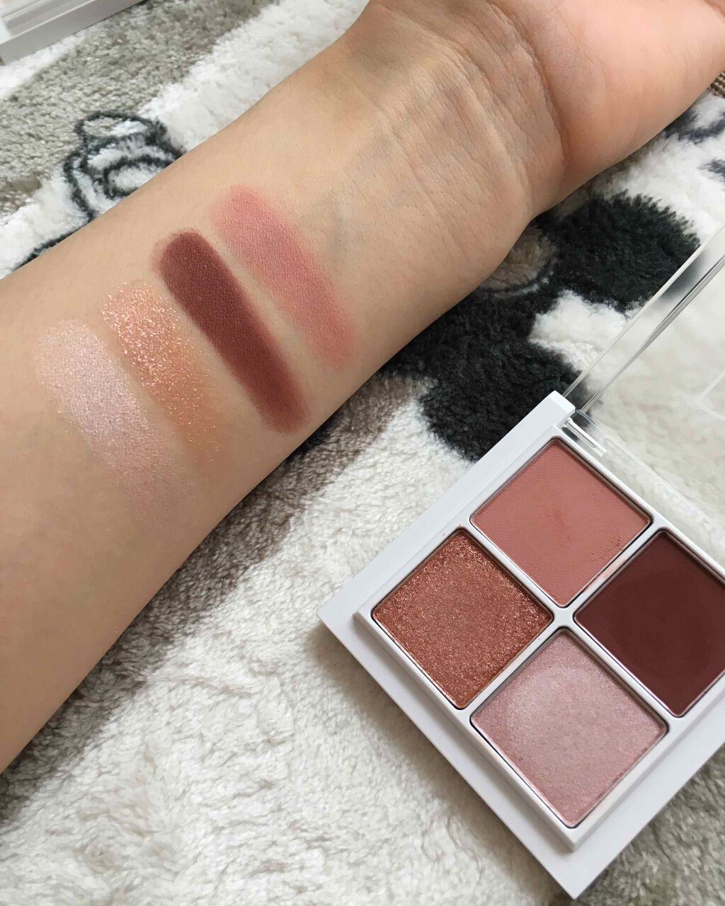 THE アイパレR/b idol/アイシャドウパレットを使ったクチコミ(3枚目)