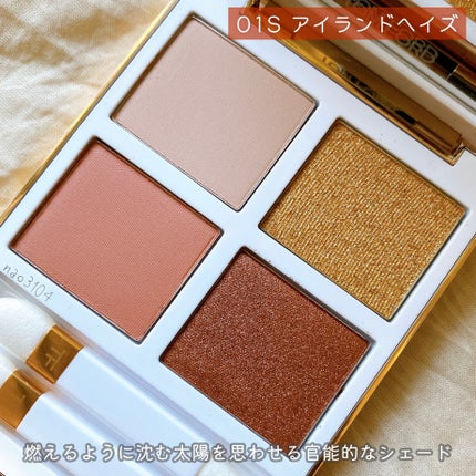 ソレイユ ドゥ フ アイ カラー クォード/TOM FORD BEAUTY/アイシャドウパレットを使ったクチコミ(2枚目)