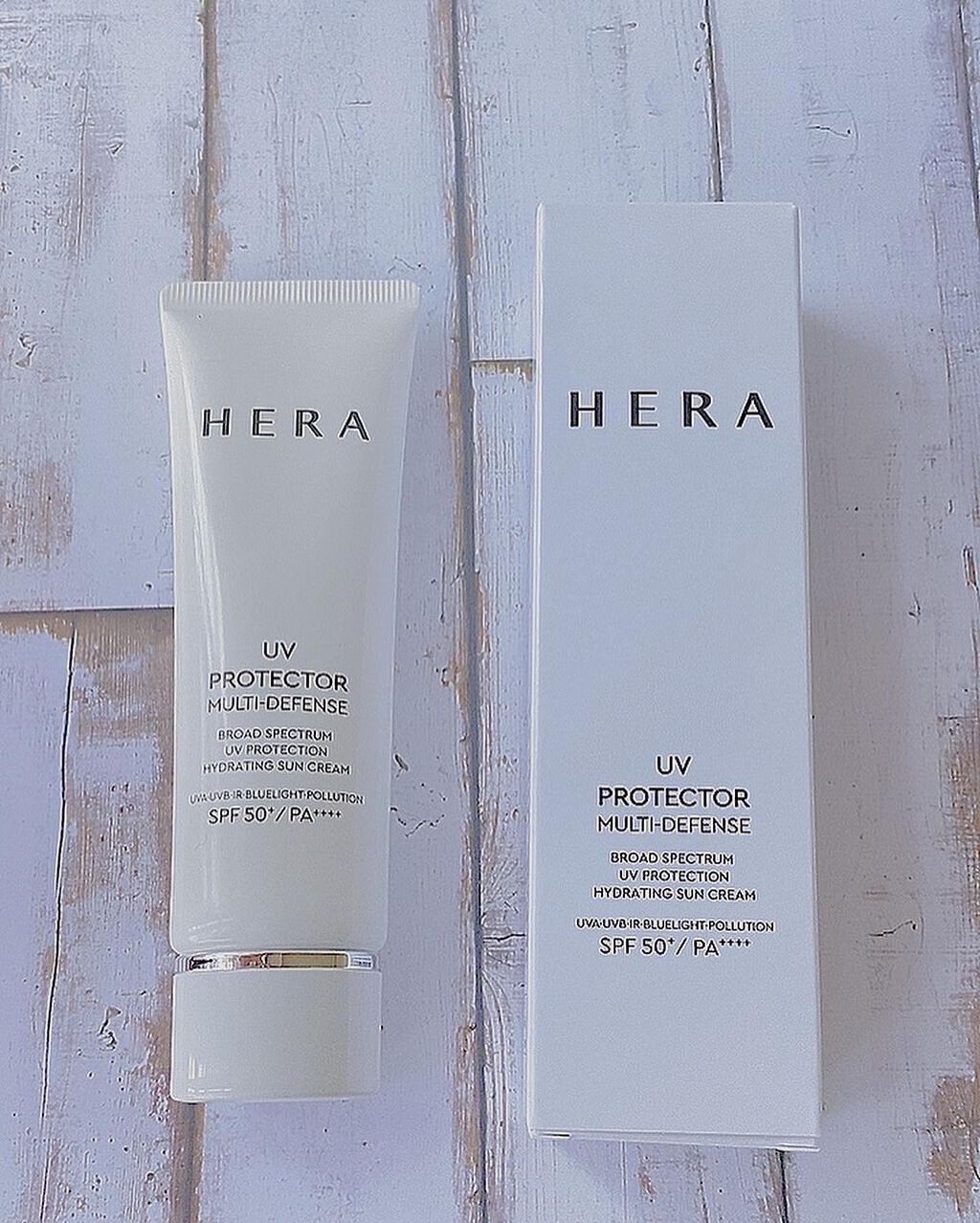 UVプロテクター トーンアップ/HERA/日焼け止めクリームを使ったクチコミ（2枚目）