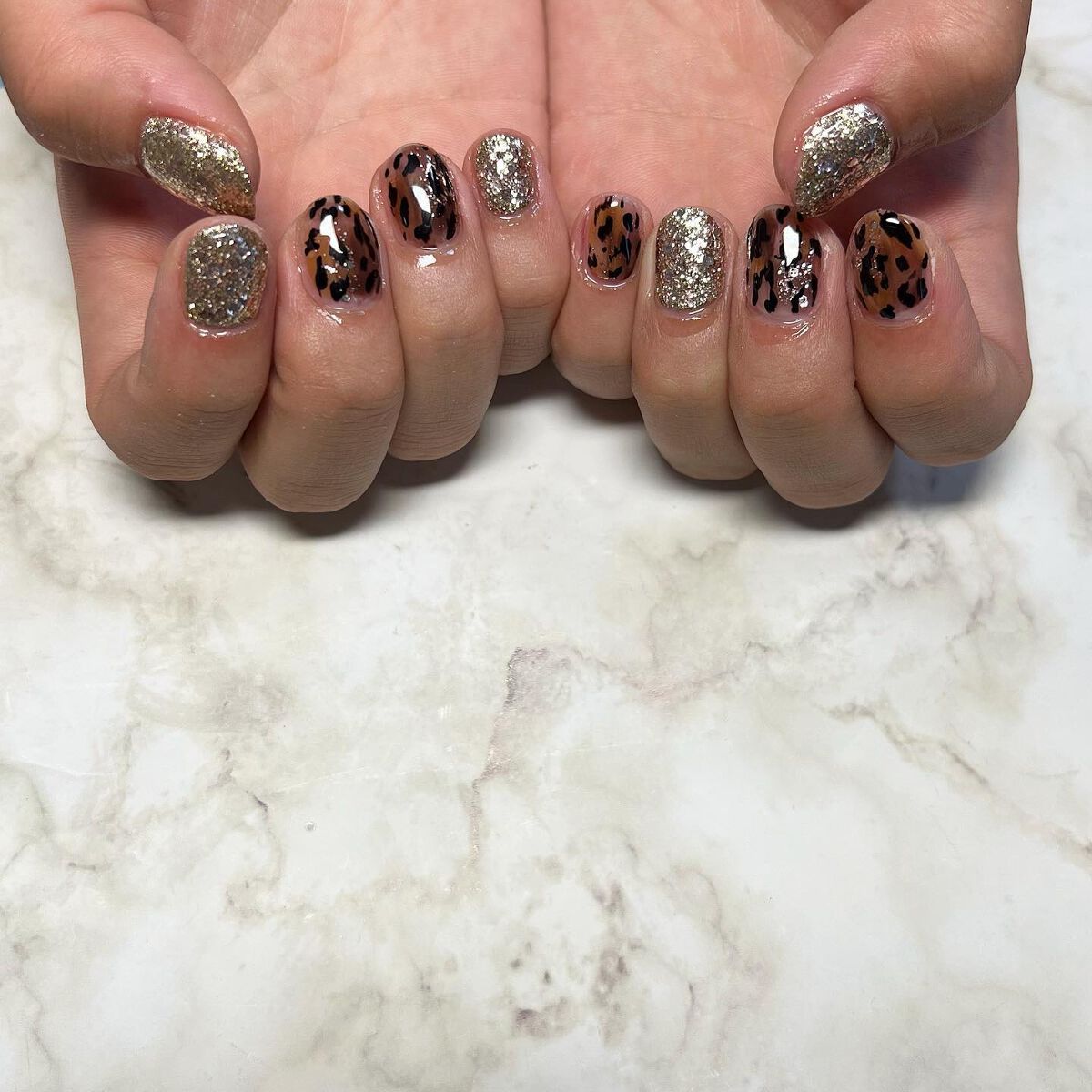 cst on LIPS 「☑︎デザイン自由コース6.000円#leopardnails#..」(1枚目)