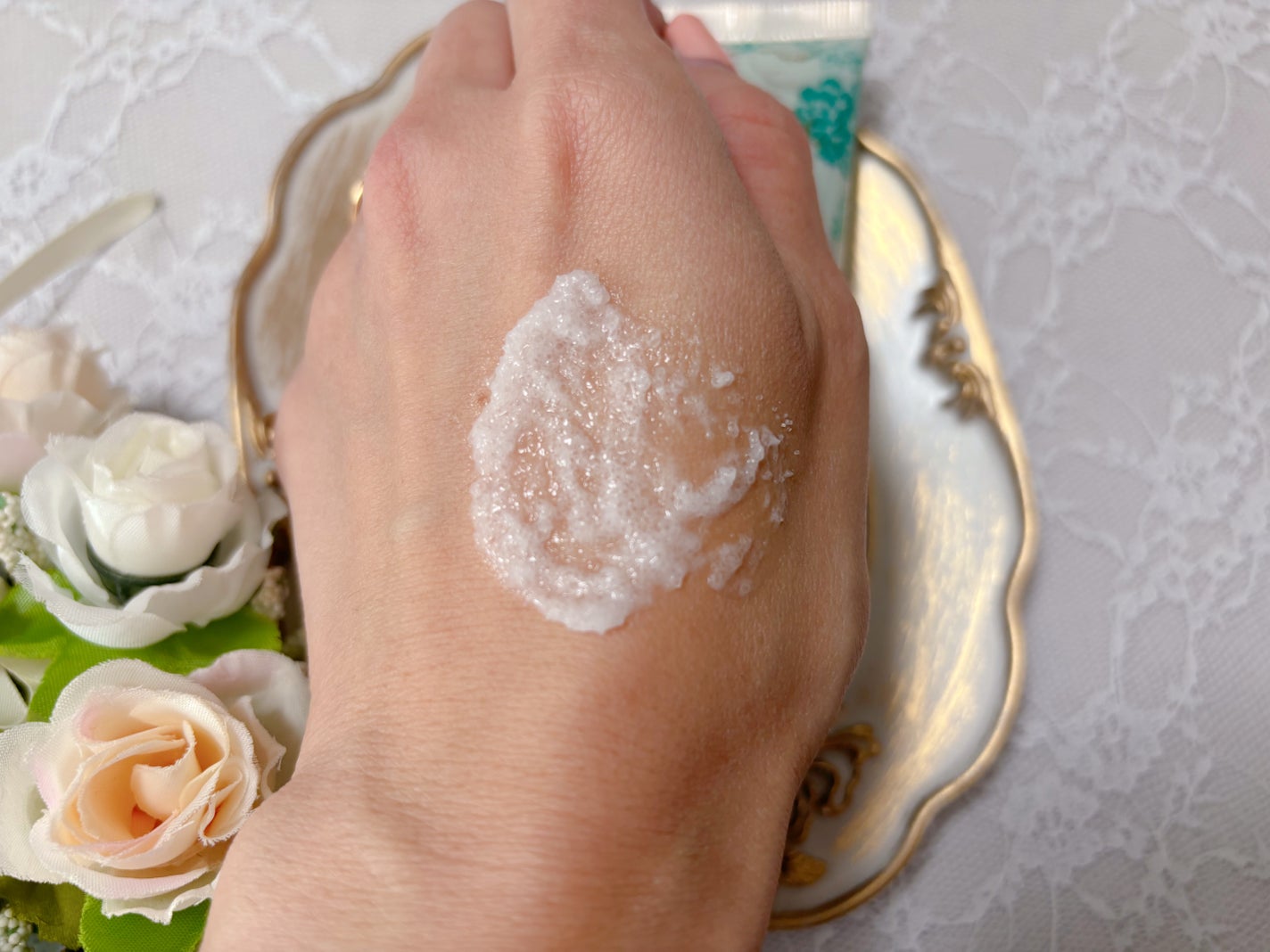 ヘッドスクラブ リフレッシング(ミント)/SABON/ヘッドスクラブを使ったクチコミ(3枚目)