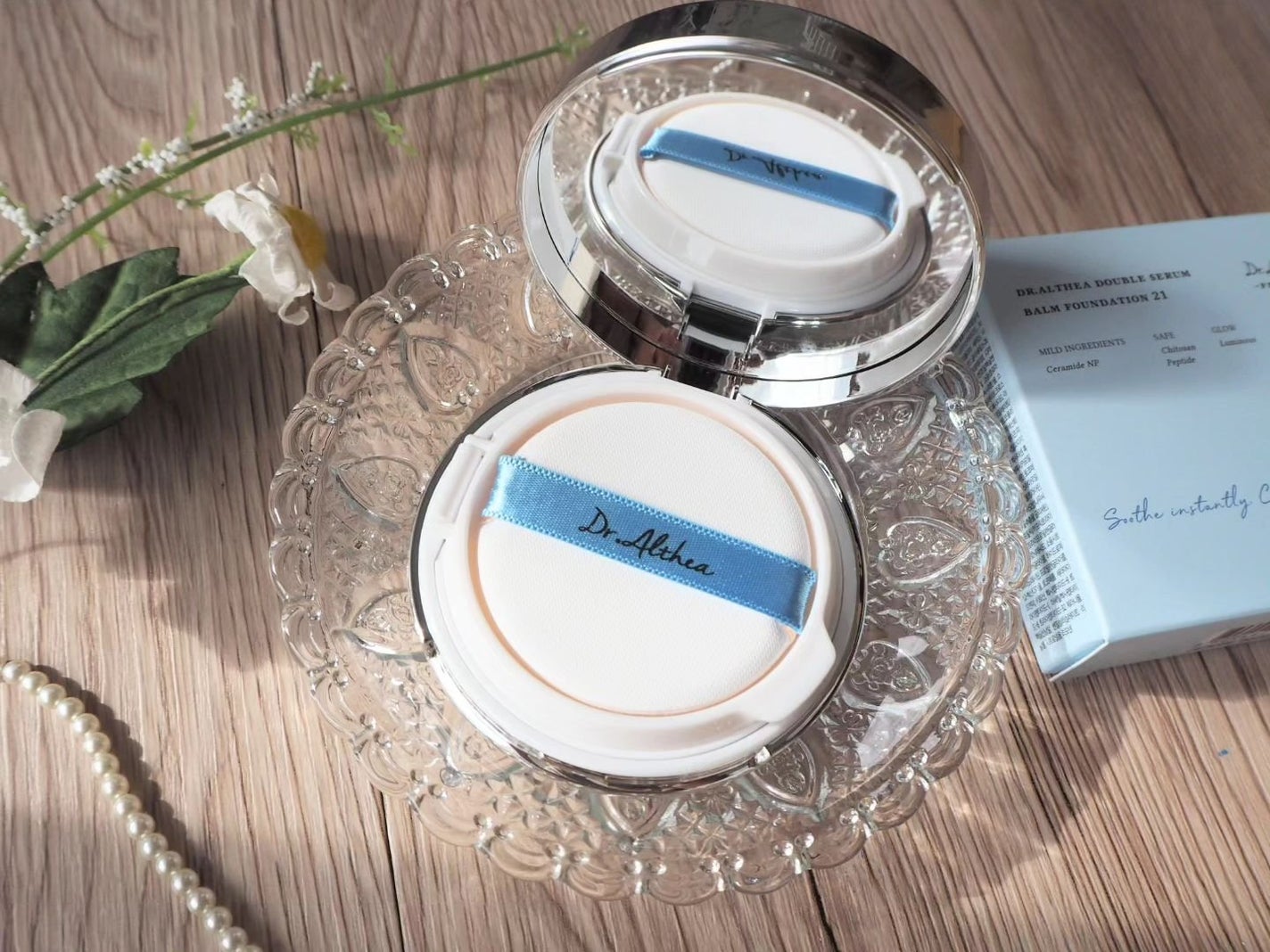 ダブル セラム バーム ファンデーション/Dr.Althea/クリーム・エマルジョンファンデーションを使ったクチコミ(2枚目)