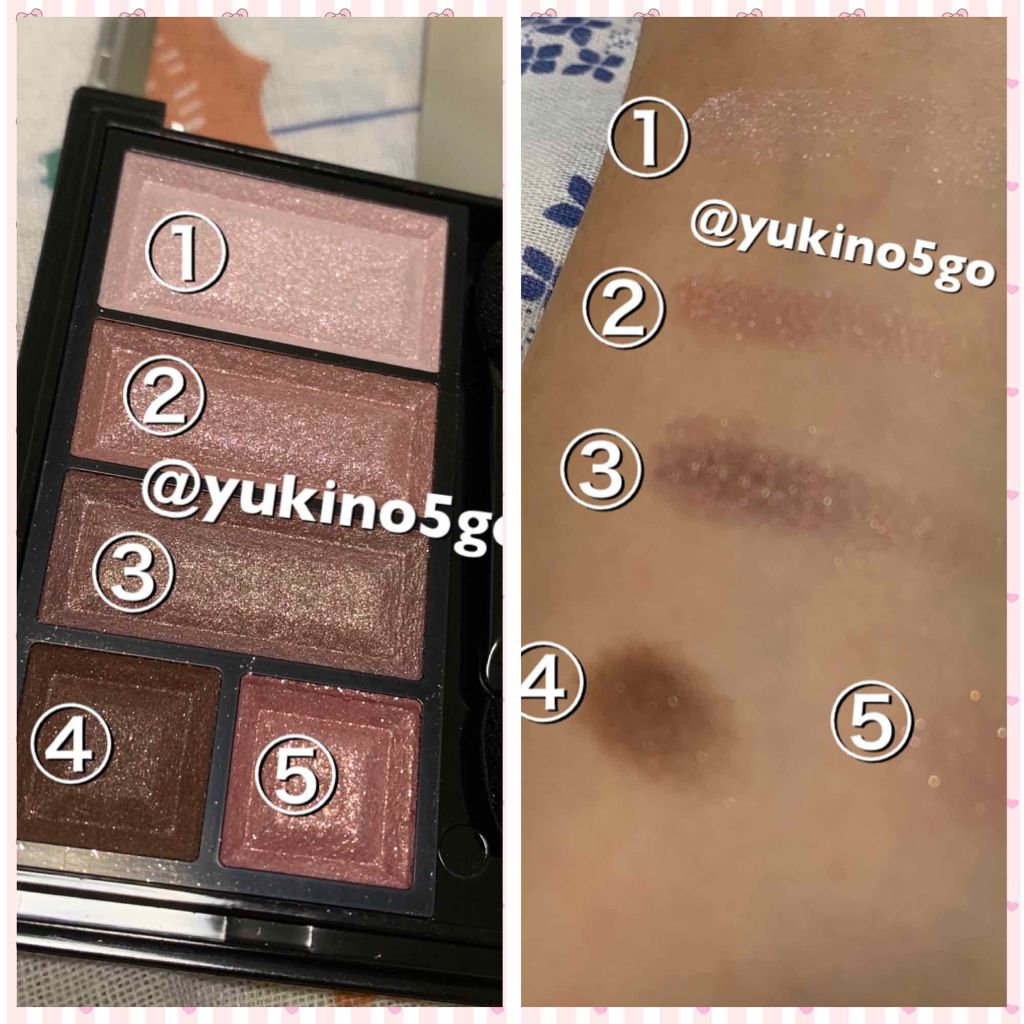 ショコラスウィート アイズ/リンメル ロンドン/アイシャドウパレットを使ったクチコミ(2枚目)