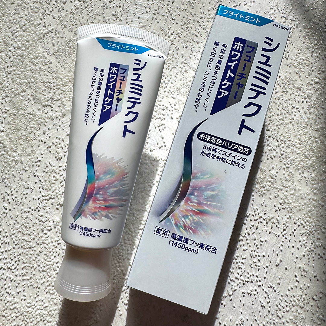 シュミテクト フューチャーホワイトケア（医薬部外品）6歳以上用/シュミテクト/歯磨き粉を使ったクチコミ（1枚目）