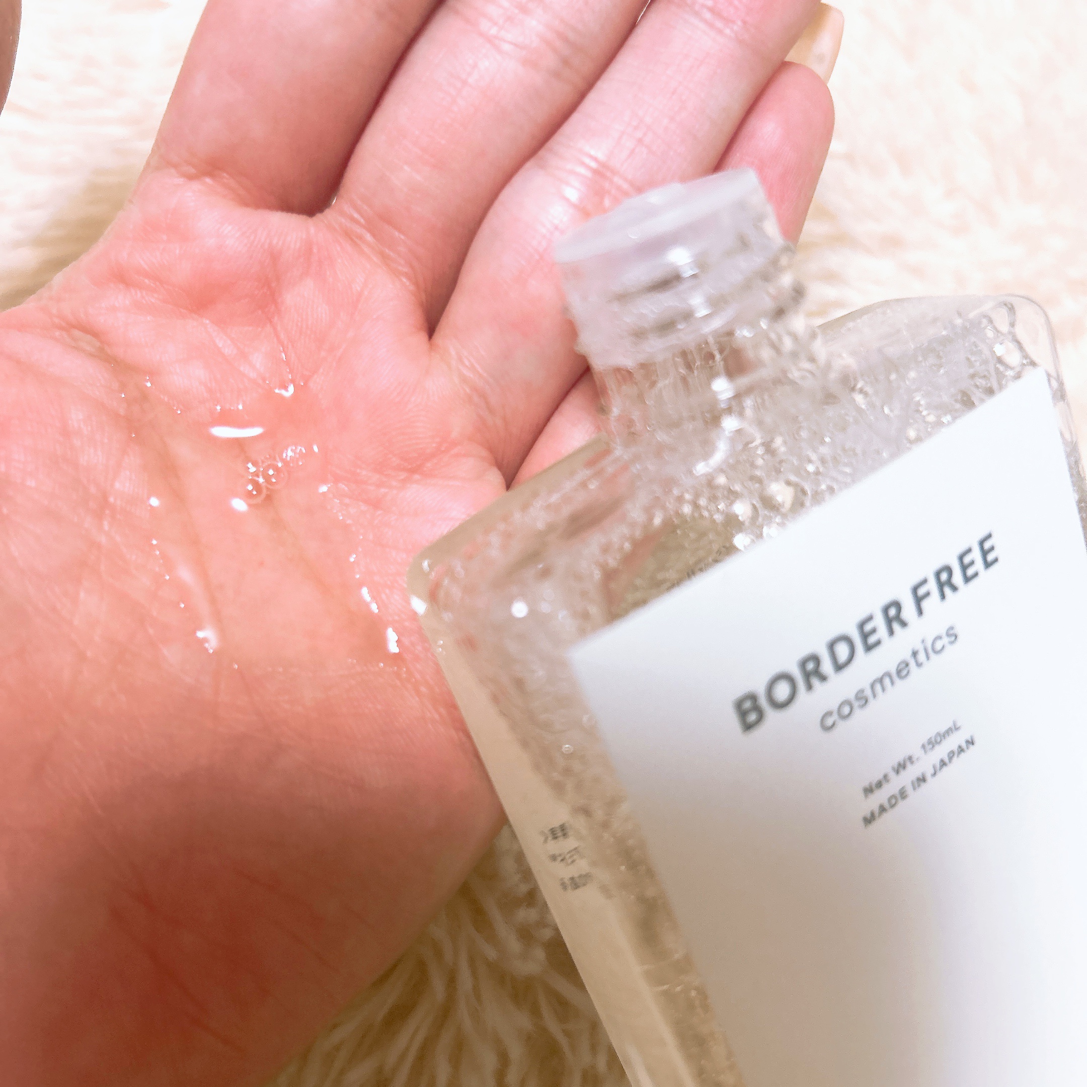 クリアVCフェイシャルローション/BORDER FREE cosmetics/化粧水を使ったクチコミ（1枚目）