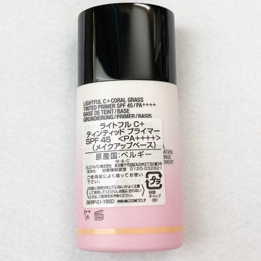 M・A・C ライトフル Ｃ＋ティンティッド プライマーSPF45(PA++++)のクチコミ「M・A・C
ライトフル Ｃ＋
ティンティッド プライマー
SPF45
PA++++

お試しさ.....」（2枚目）