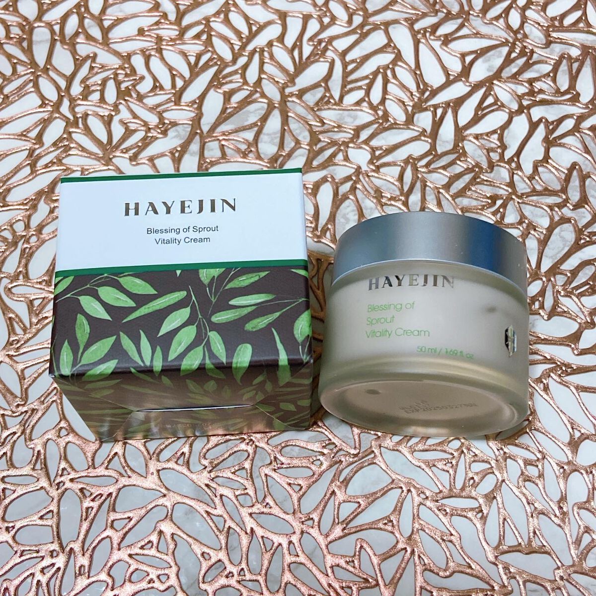 ブレッシングオブスプラウトバイタリティークリーム/HAYEJIN/フェイスクリームを使ったクチコミ（1枚目）