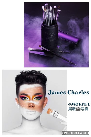MORPHE×James Charles  The Eye Brush Set/Morphe/メイクブラシを使ったクチコミ（4枚目）