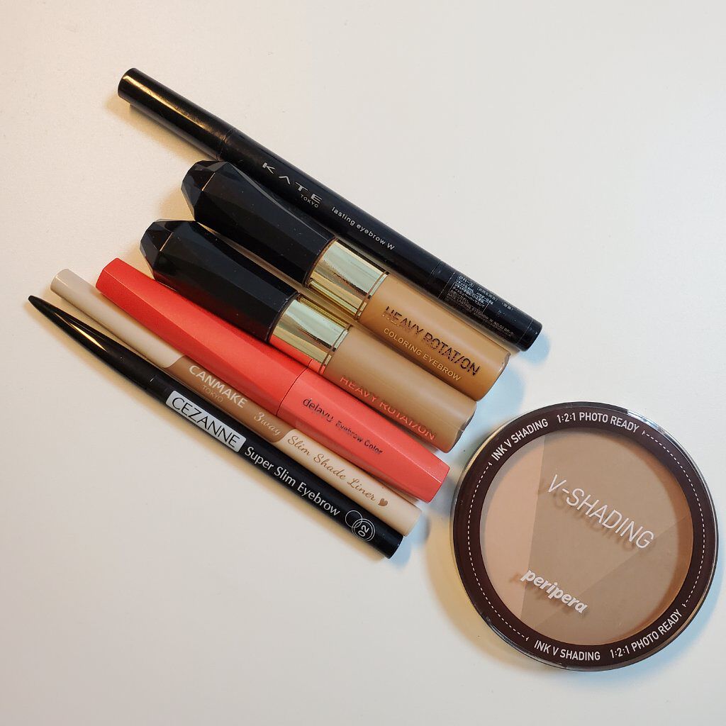 カラーリングアイブロウ/ヘビーローテーション/眉マスカラを使ったクチコミ（1枚目）