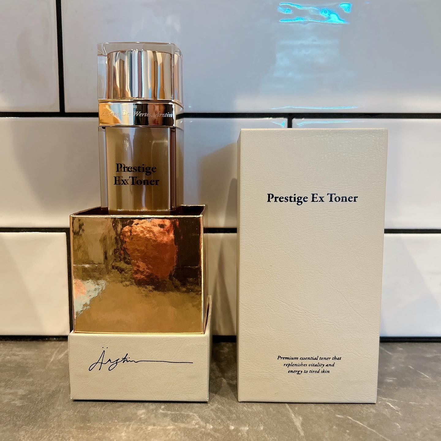 プレステージExトナー/エルツティン/化粧水を使ったクチコミ（2枚目）