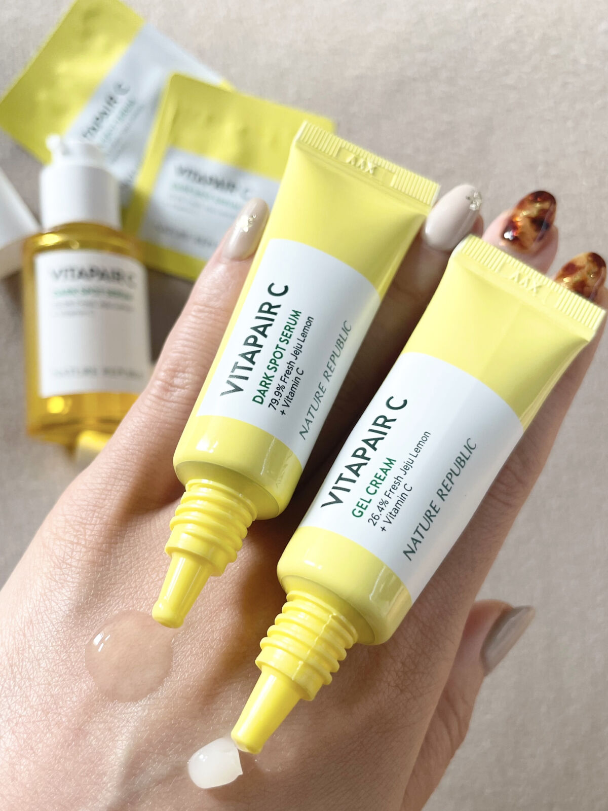 ビタペアC 集中美容液スペシャルセット/ネイチャーリパブリック/美容液を使ったクチコミ（3枚目）