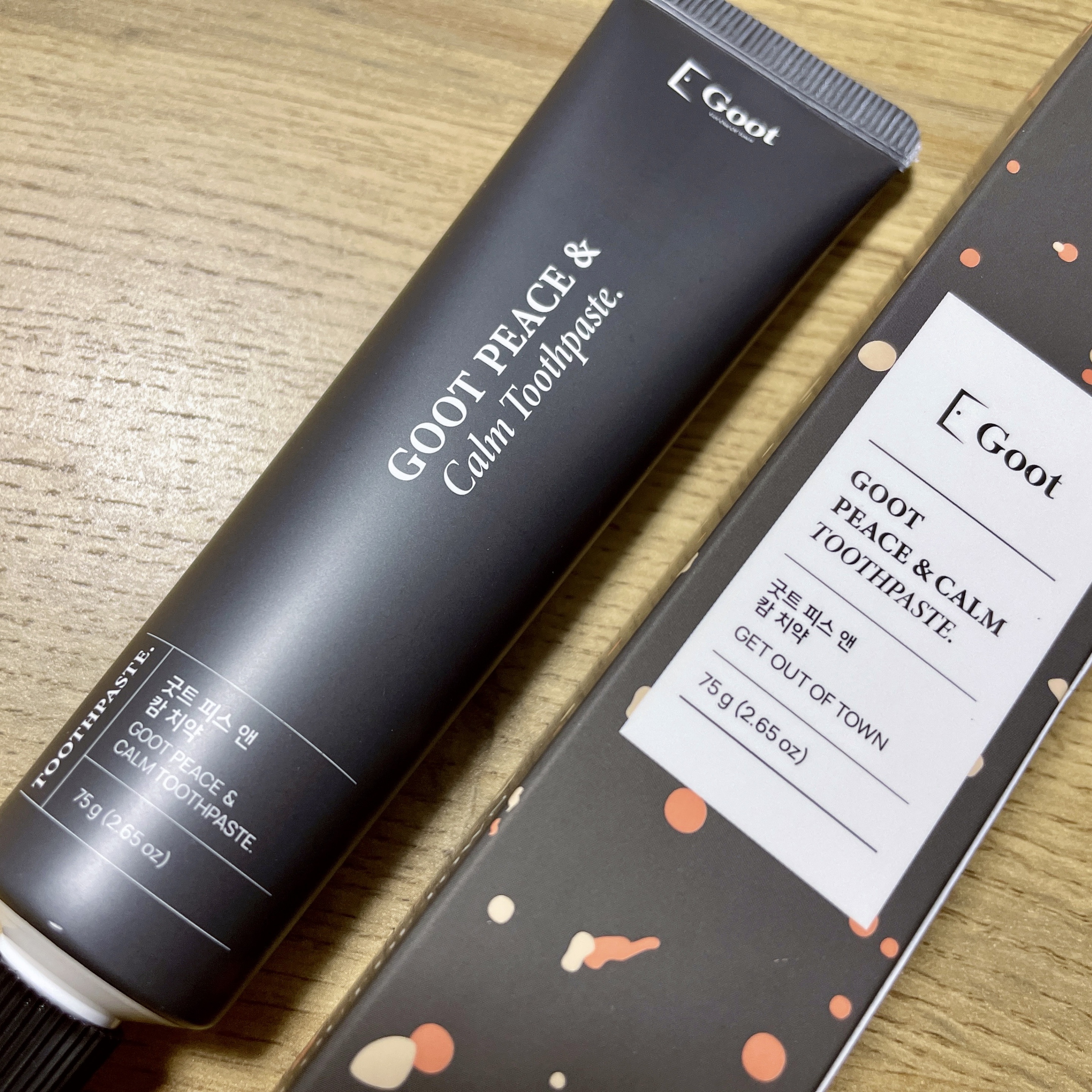 Goot peace & calm toothpaste/Goot/歯磨き粉を使ったクチコミ（1枚目）