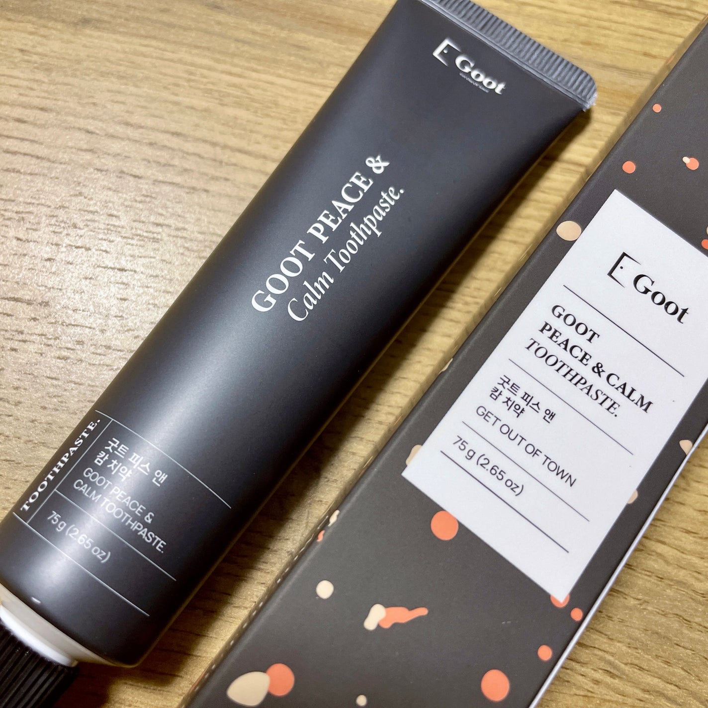 Goot peace & calm toothpaste/Goot/歯磨き粉を使ったクチコミ(1枚目)