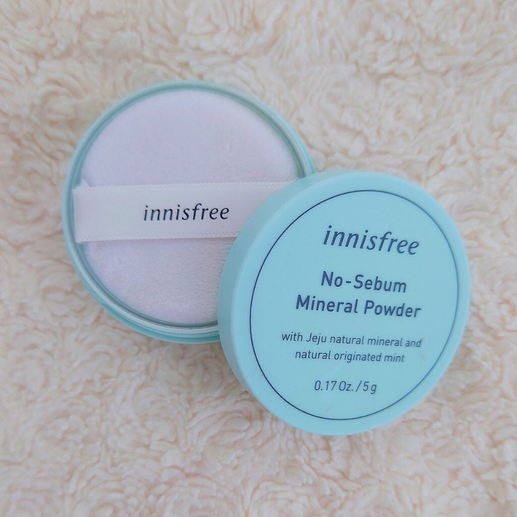 ノーセバム ミネラルパウダー/innisfree/ルースパウダーを使ったクチコミ(1枚目)