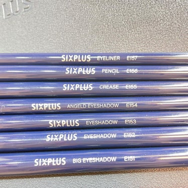 エレガンスシリーズ クラシックブルーアイメイクブラシ7本セット/SIXPLUS/メイクブラシを使ったクチコミ（4枚目）