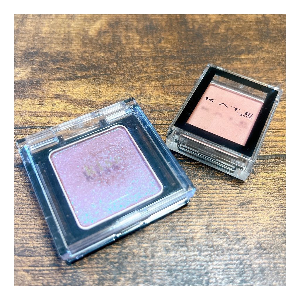  シアー グリッターアイズ/KiSS/単色アイシャドウを使ったクチコミ（1枚目）