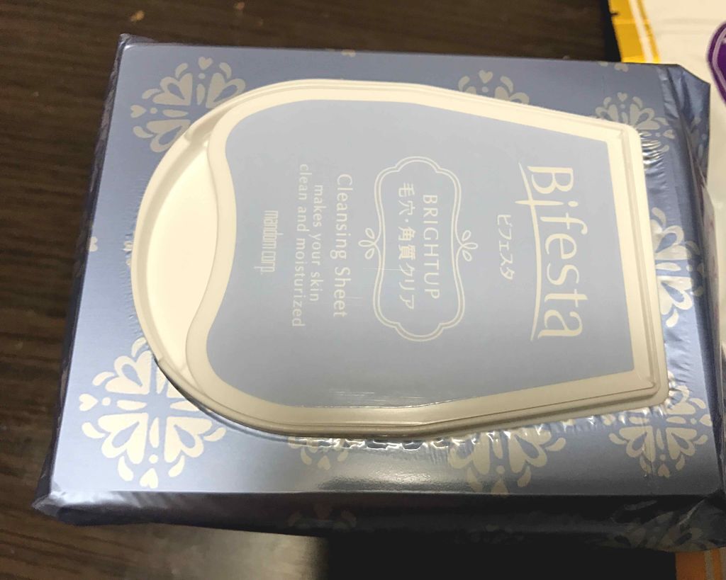 ミセラークレンジングシート ブライトアップ/ビフェスタ/クレンジングシートを使ったクチコミ(1枚目)