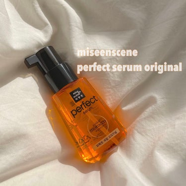 最近使用しているmiseensceneのヘアオイルです♡
とにかくコスパがよい！
ロフトで1000円しないくらいで
購入しました😻！
モロッカンオイルでツヤツヤになります。
他にもこのような商品はありま