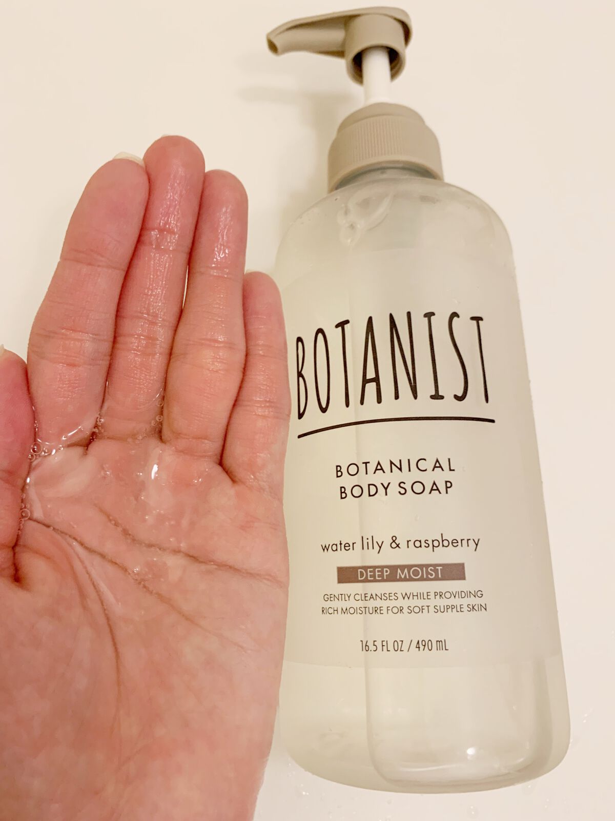 ボタニカルボディーソープ（ディープモイスト）/BOTANIST/ボディソープを使ったクチコミ（3枚目）