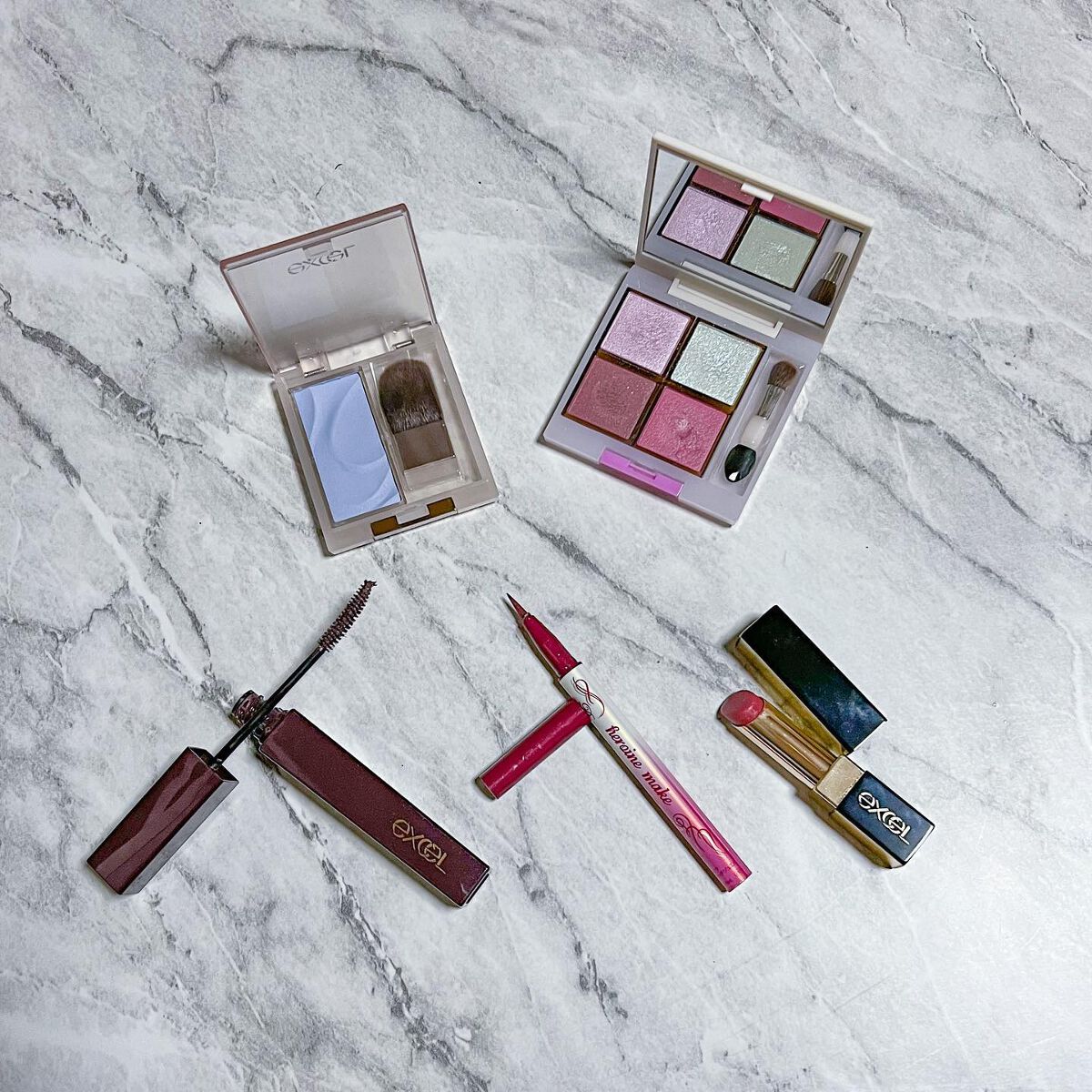 グレイズバームリップ/excel/口紅を使ったクチコミ（2枚目）